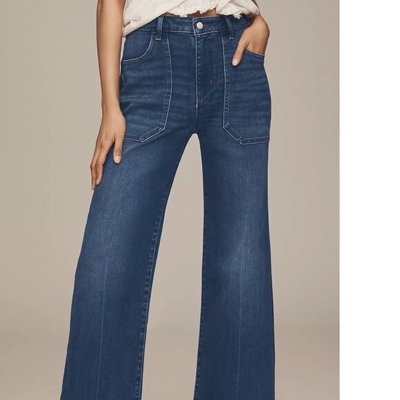 The Rylan Relaxed High-Rise Flare Jeans by Pilcro - Size 28 - Picture 4 of 10